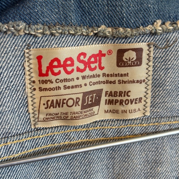 Vintage 70s Turtle Kitschy Handmade Crewel Lee Denim Jean Vest Hippie OOAK - Picture 6 of 14